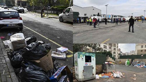 CHP’li Maltepe Belediyesi’nde çöp krizi: İşçiler iş bıraktı, caddeler doldu