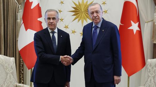 Başkan Erdoğan, Kanada Başbakanı Carney’i resmi törenle karşıladı