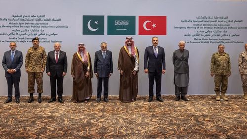 Fidan, Güler ve Bayraktaroğlu Riyad'da Mekke Anlaşması toplantısına katıldı