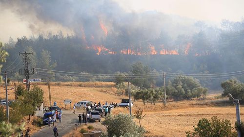 Milas ve Saruhanlı’daki yangınlar kontrol altında