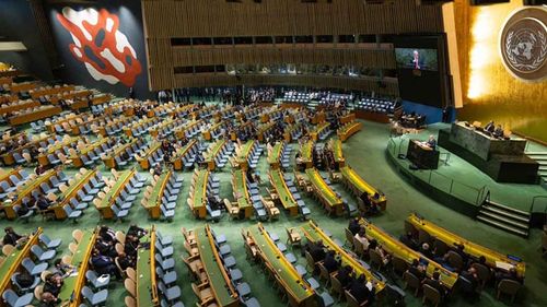 BM Genel Kurulu’nda soykırımcı Netanyahu’ya şok: Boş salona konuştu