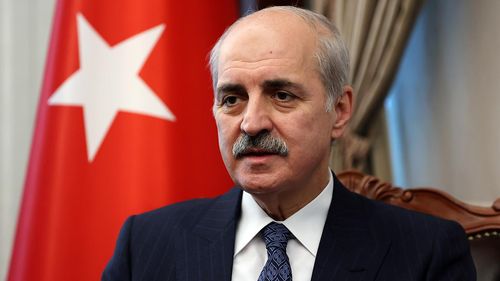 TBMM Başkanı Kurtulmuş, Rusya Duması Başkanı Volodin ile Görüştü