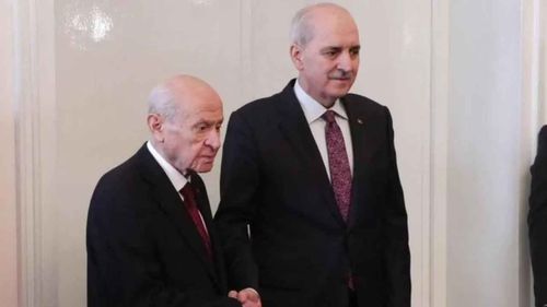 Numan Kurtulmuş’un ilk ziyareti Bahçeli’ye: Meclis üzerine düşeni yaptı