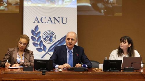 Numan Kurtulmuş Cenevre’de: İsrail, Türkiye'ye bulaşamaz