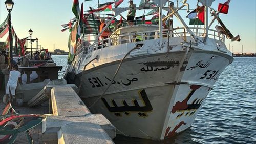 Libya’dan Ömer Muhtar gemisi Küresel Sumud Filosu’na katılmak üzere yola çıkıyor