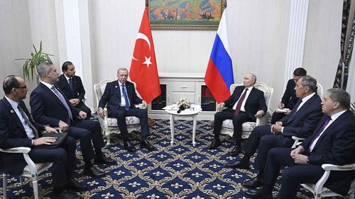 Putin ile Başkan Erdoğan görüştü: Akkuyu'nun açılışını bekliyoruz