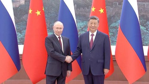 Putin ile Xi Jinpin buluşması gerçekleşti