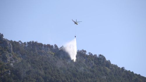 Sinop’taki yangın kontrol altında, Mersin’dekine müdahale sürüyor