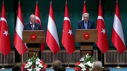 Başkan Erdoğan, Avusturya Başbakanı Stocker ile görüştü