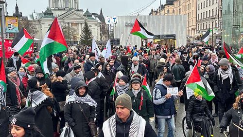 İsveç’te terör devleti İsrail’in Batı Şeria’yı ilhak planı protesto edildi