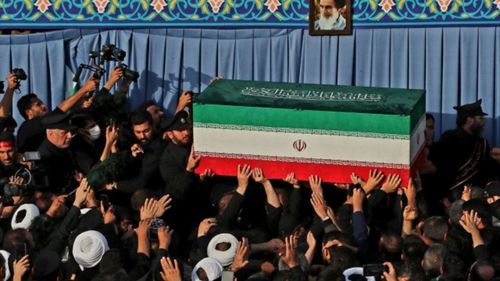 Suriye katili Ayetullah Ali Hamaney aylar sonra defnedilebildi