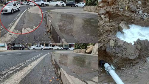 CHP zihniyeti tonlarca suyun boşa akmasına göz yumdu: Tekirdağ'da vatandaş tepki gösterdi