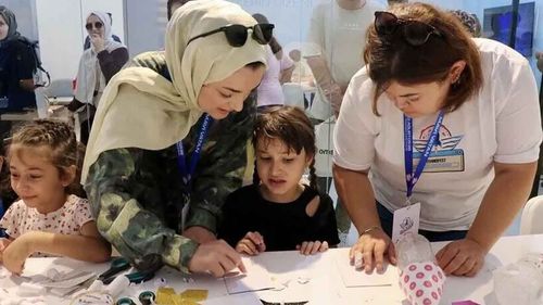 TEKNOFEST Mavi Vatan’da çocuklar su roketi tasarladı