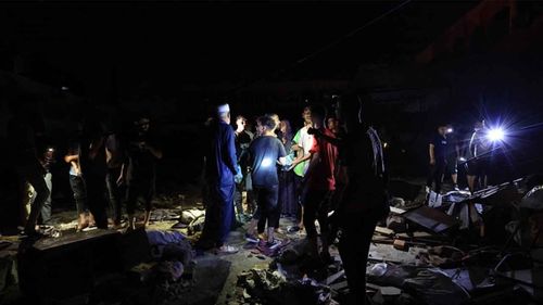 Terör devleti İsrail, Gazze’de okulu vurdu: 25 Müslüman şehit oldu