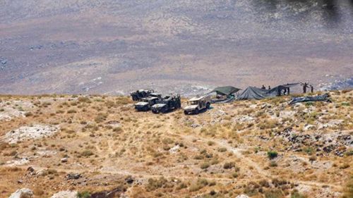 Terör devleti İsrail Suriye'nin Dera kırsalına girdi
