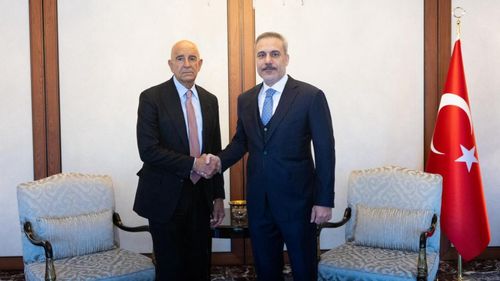 Dışişleri Bakanı Hakan Fidan, ABD’nin Ankara Büyükelçisi Tom Barrack’ı kabul etti