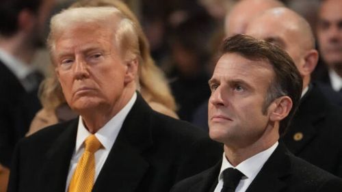 Trump: Macron şov peşinde