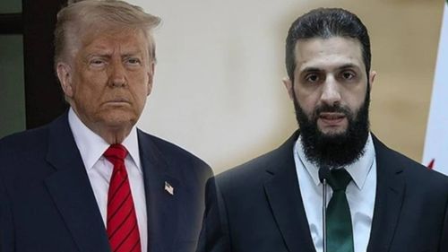 Trump Suriye Devlet Başkanı Şara ile görüştü