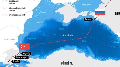 TürkAkım üzerinden 5 yılda 104 milyar metreküp gaz taşındı