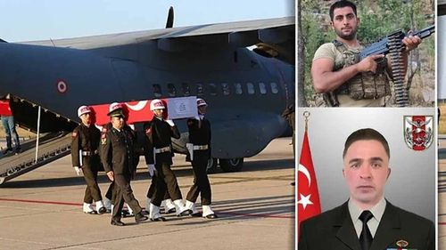 Türkiye şehitlerini uğurluyor: Üç kahraman asker memleketlerinde toprağa verildi