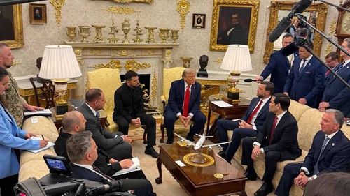Zelenskiy Beyaz Saray’da: Trump’tan kalıcı barış mesajı