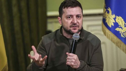 Zelenskiy’den Putin’e: Moskova’ya gelmem, yüreğin varsa sen Kiev’e gelirsin