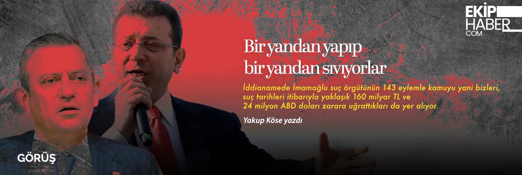 Bir yandan yapıp bir yandan sıvıyorlar